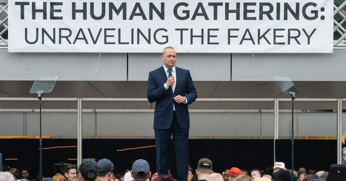 The Human Gathering: Unraveling the Fakery