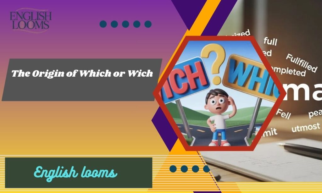 The Origin of Which or Wich