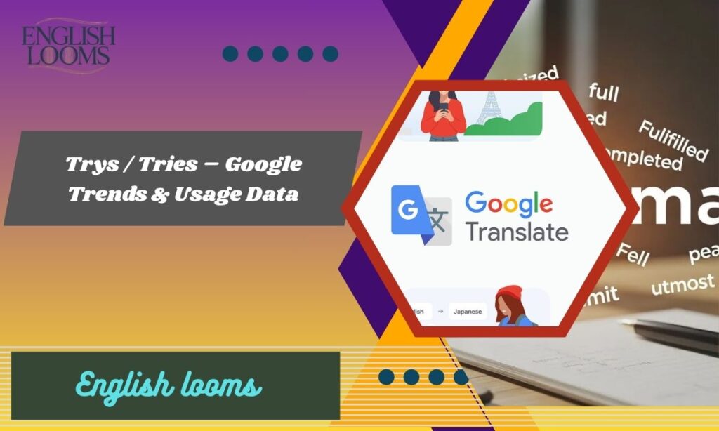 Trys Tries – Google Trends & Usage Data