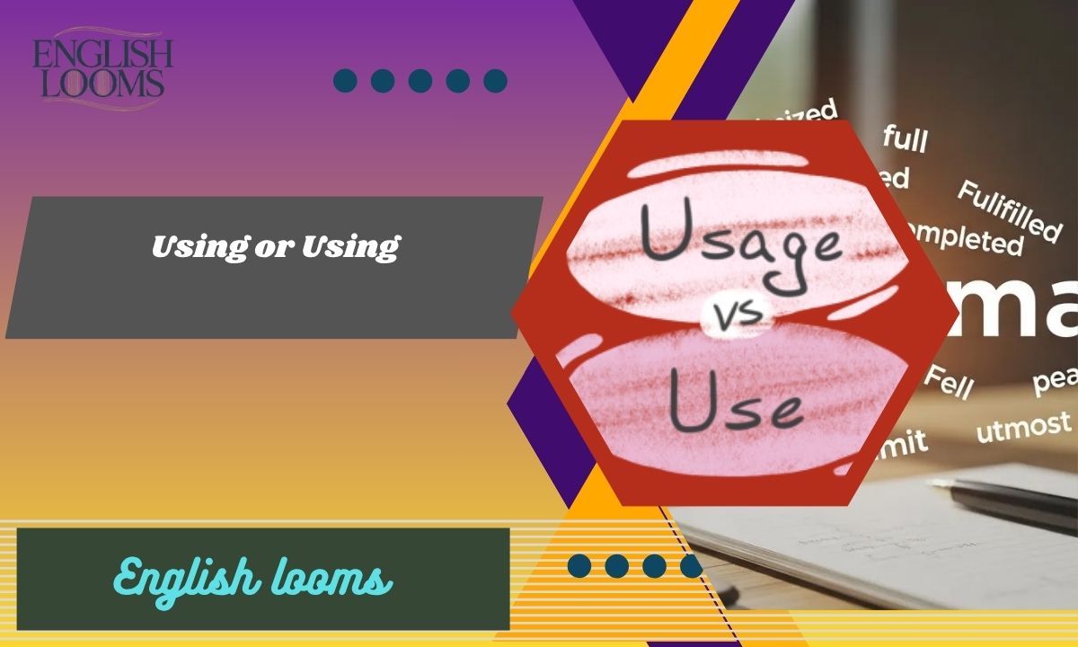 Using or Using – Which Spelling Is Correct? (Simple Guide)